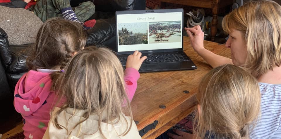 Blue Starfish had a fascinating session with marine scientist Ailsa Mclellan