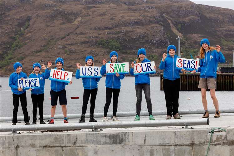Ullapool Sea Savers shortlisted for national awards in recognition of their environmental youth activism