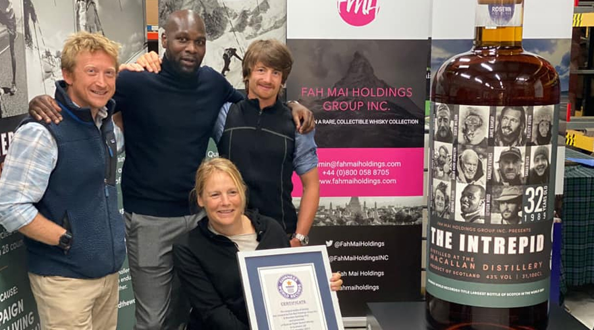 How amazing. Local adventurer Will Goodall Copestake was selected 